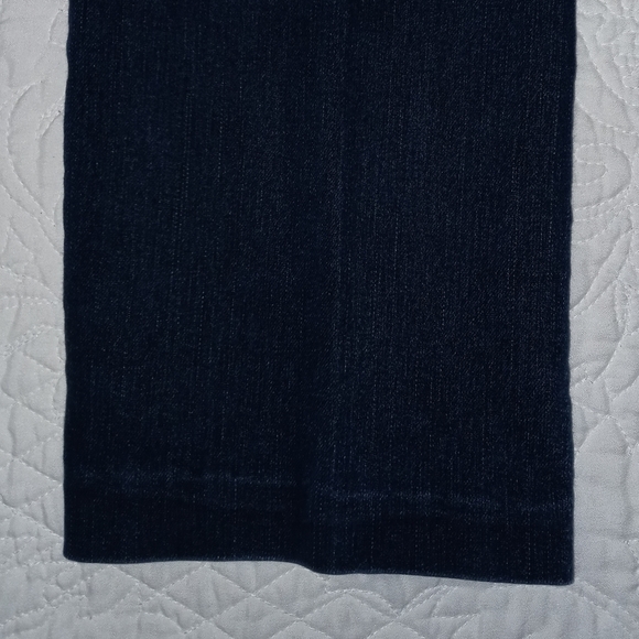LUCKY BRAND DENIM JEANS SOFIA STRAIGHT NAVY BLUE MODIFIED HEM LOW RISE SIZE 6/28 - Picture 4 of 13